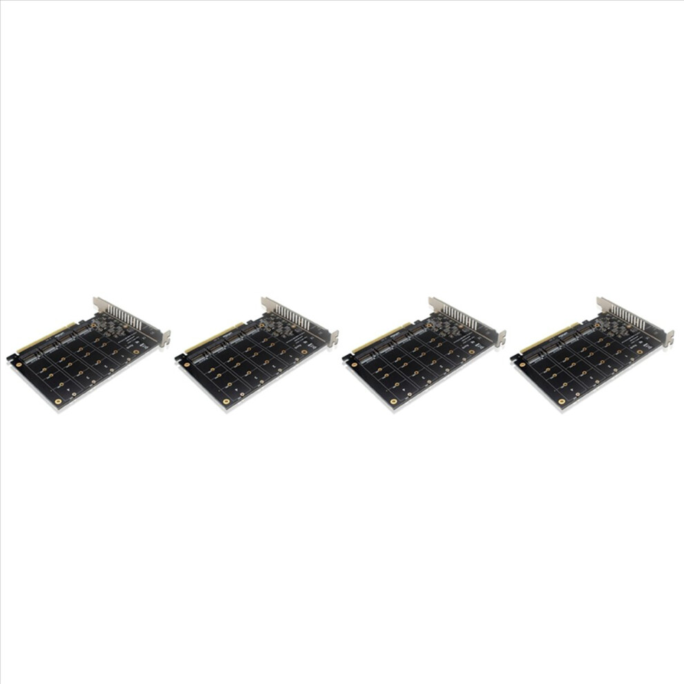4 Port Nvme To Pcie Adapter Card M.2 Nvme To Pcie X16 Adapter 4712746114731