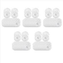 100Pairs Dehnbare KopfhöRer-Abdeckungen, Einweg-Ohrmuscheln 4.72-