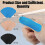 120 Pcs Bowling Thumb Tape Elastic Bowling Thumb Protector,A 4