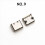 100Pc 10Models Type-C USB Charging Dock Connectors Mix 6Pin and 16Pin 4