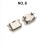 100Pc 10Models Type-C USB Charging Dock Connectors Mix 6Pin and 16Pin 5