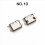 100Pc 10Models Type-C USB Charging Dock Connectors Mix 6Pin and 16Pin 2
