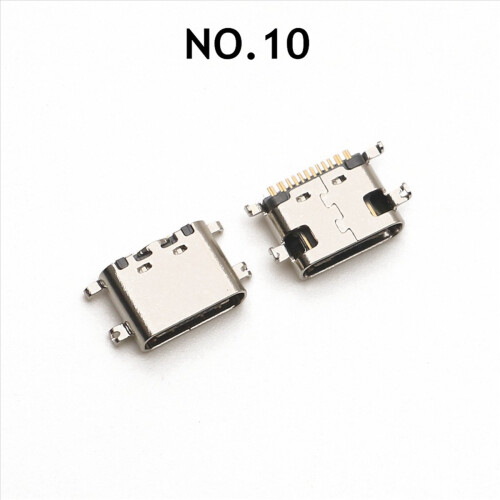 100Pc 10Models Type-C USB Charging Dock Connectors Mix 6Pin and 16Pin 1
