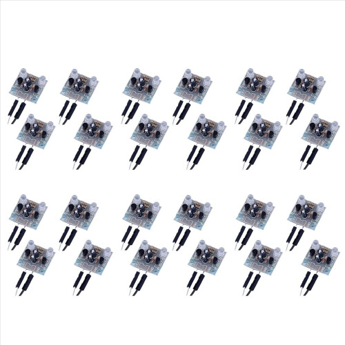 4-Piece Set 5mm LED Flash DIY Kit Electronic Kit PCB Circuit