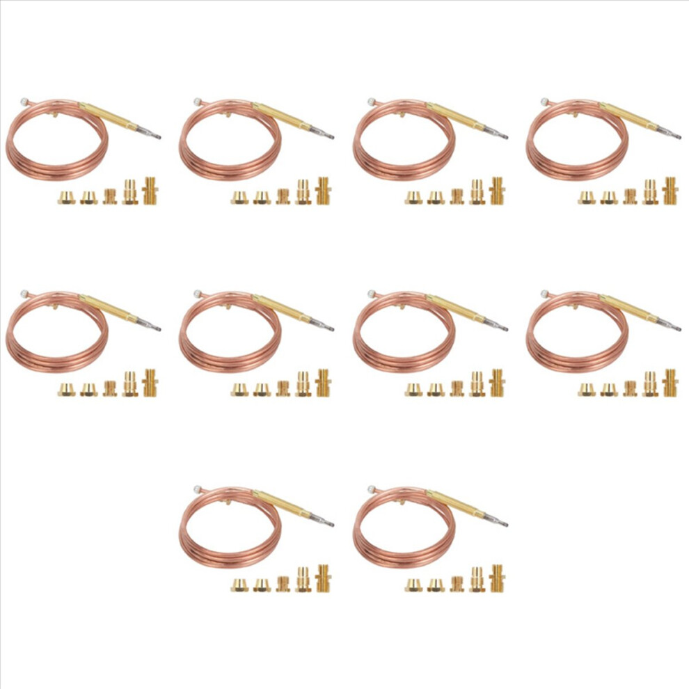 Universal Gas Stove Thermocouple With 5Pcs Nuts Heating Gas Burner 4712746194078