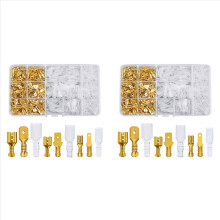 720 Pieces of 2.8/4.8/6.3mm Male and Female Crimping Terminal Blocks