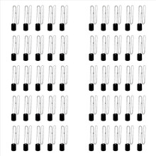 25 Pack Dog Tags for Laser-Engraving with 24 Inches Black