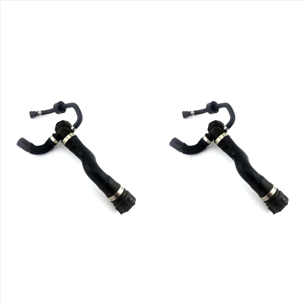 17127580957 Coolant Hose Upper Hose For F01 F02 F06 F07 F10 F12 Silver/Black 4712767686286