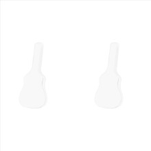 Guitar Dust Cover Transparent Translucent Dust-Proof Waterproof