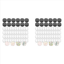 48 Sets Craft Fridge Magnet Glass Ceramic Magnet