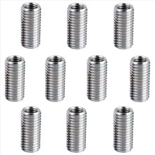 20 Pcs Thread Reducing Nuts, M8 Male to M6 Female Thread Screw Sleeve