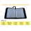 9-Pocket Card Collection Binder, Black 7