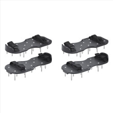 4.2CM Lawn Spikes Scarifying Shoes Self-Leveling Epoxy Tools Black