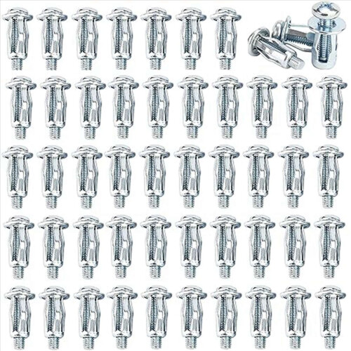 80PCS Expansion Screw Petal Nut, Jack Nuts Petal Nuts Expansion Nut 1