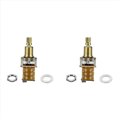 1Pcs Guitar Push/Push Potentiometer Short Shaft Push Push