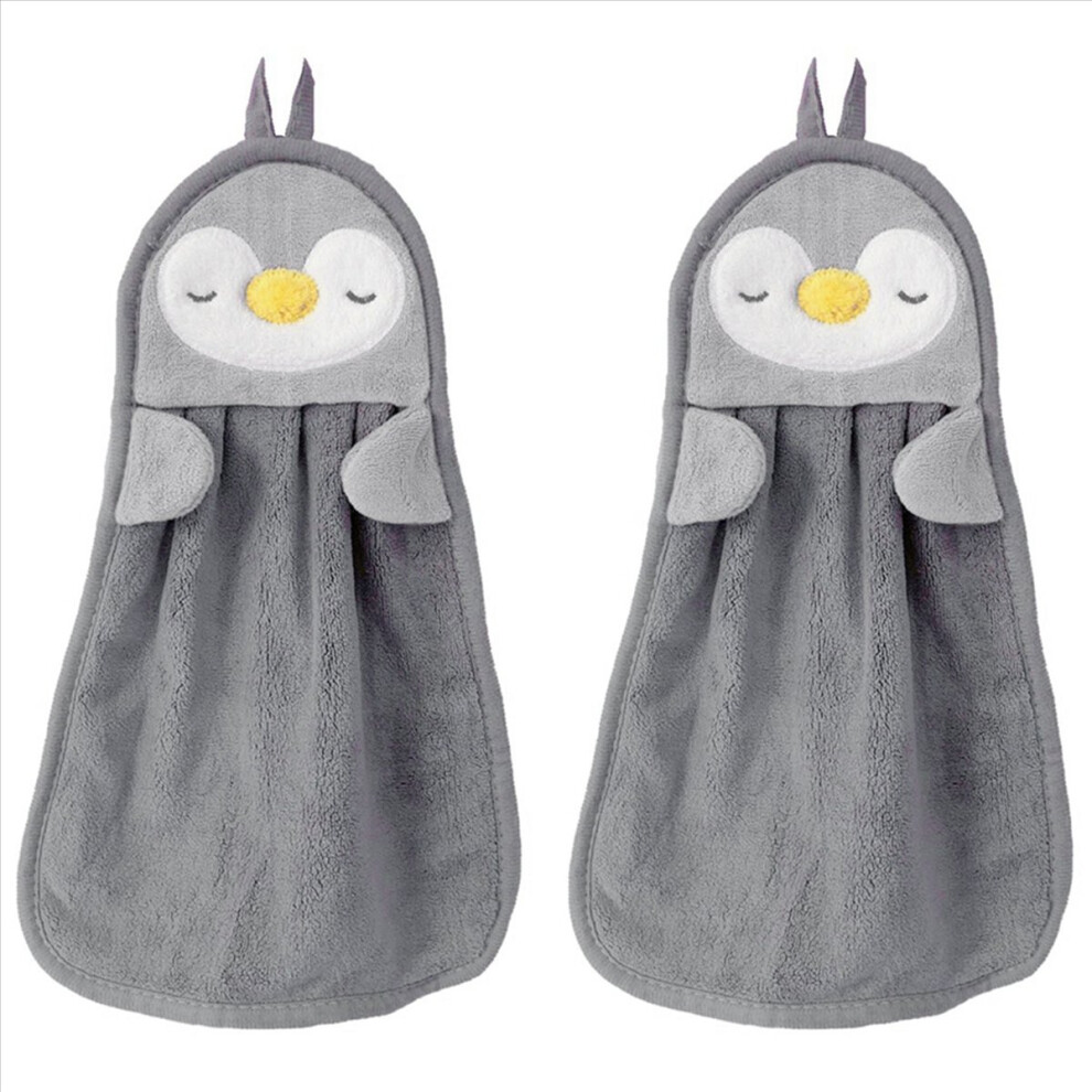 Hand Towel Hanging Absorbent Baby Hand Towel,Grey-image-OPC-PMGGXFD-NEW