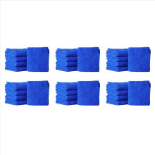 5Pcs Fiber absorbent towel Cleaning towel 25 x 25CM