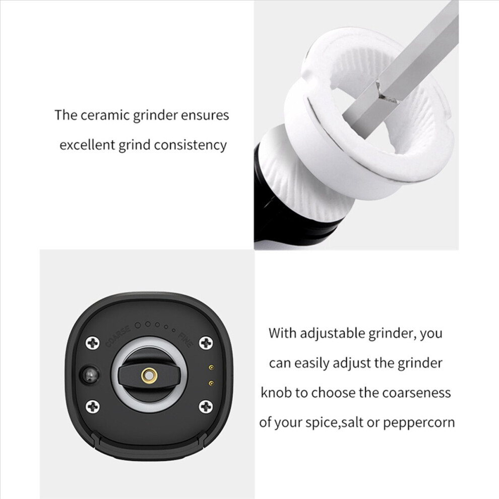 Electric Automatic Salt And Pepper Grinder Set 4712746102516