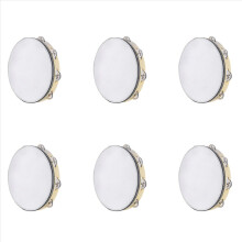 Tambourine for Adults 10 Inch Hand Held Drum Bell