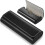 (Black) Lightweight Hard Shell PU Leather Eyeglass Case 1 Pc Portable Sunglass Storage 1