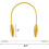 (Gold) 2 - Pack Twist - Tie Curtain Holdbacks  Assorted Styles Home & Window Decor Drape Ties 2