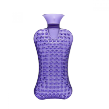 (purple) Blue Injection - Type Hot Water Bottle - Neck & Shoulder Pillow - Shaped, Explosion - Proof, Thickened for Hot Compress Therapy