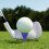(yellow) 5 - Pack Adjustable Height Plastic Golf Tees with Triangle Mark - Ideal for Golf Training and Driving Range Use（blue） 5