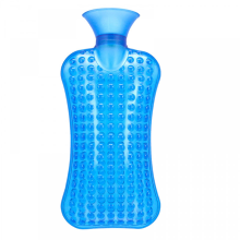 (blue) Blue Injection - Type Hot Water Bottle - Neck & Shoulder Pillow - Shaped, Explosion - Proof, Thickened for Hot Compress Therapy
