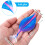 (Blue) 2 Pieces Betta Bed Leaf Hammock for Practical Resting Spot, Betta Fish, Blue 2