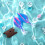 (Blue) 2 Pieces Betta Bed Leaf Hammock for Practical Resting Spot, Betta Fish, Blue 7