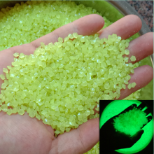 (Yellow) 4000 Pcs Luminous Glow in Dark Pebbles for Decoration, Home, Garden, Outdoor Path, Lawn, Fish Tank, Aquarium, 3-5mm