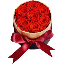 Kristall Rote Rose Blumenkorb Kristall Sammlerfigur Ornamente Wohnkultur Tischdekoration