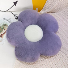 Blumenförmiges Dekokissen, Blumen-Bodenkissen, Sitzkissen, süße Raumdekoration, Plüschkissen für Schlafzimmer, Sofa (13,7