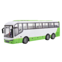 Electric 1/30 RC Bus Toy Wireless Remote Control Large Model White Green