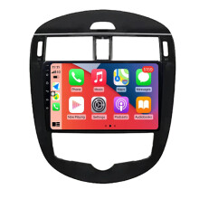RoverOne Bilradio Bluetooth CarPlay GPS-Navigering för Nissan Pulsar 6 NB17 2014-2018