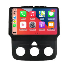 RoverOne Rádio Automóvel Bluetooth CarPlay Navegação GPS para Dodge Ram 1500 2500 3500 2013-2019