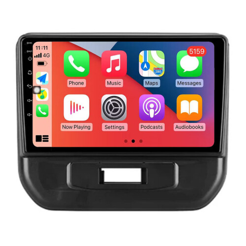 RoverOne Bilradio Bluetooth CarPlay GPS-Navigation til Suzuki Celerio 2014-2023