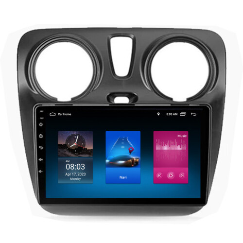 RoverOne Bilradio Bluetooth CarPlay GPS-Navigation til Renault Dokker 2012-2020 1