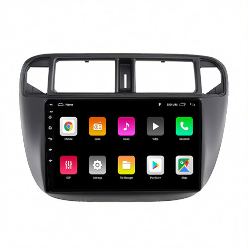 RoverOne Bilradio Bluetooth CarPlay GPS-Navigation til Honda Civic 1995 - 2001 1