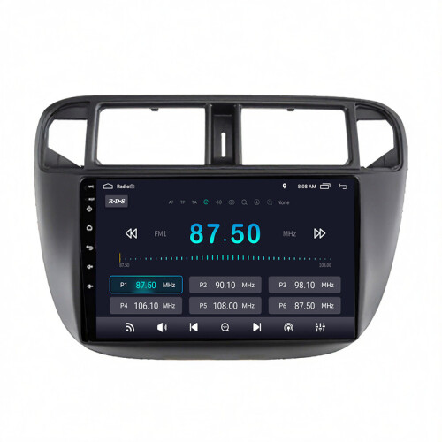 RoverOne Bilradio Bluetooth CarPlay GPS-Navigation til Honda Civic 1995 - 2001 2