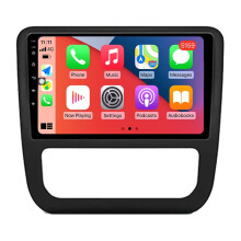 RoverOne Radio Coche Bluetooth CarPlay Navegación GPS para Volkswagen Scirocco 3 Mk3 2008-2014 A