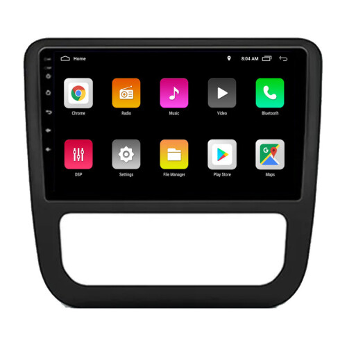 RoverOne Bilradio Bluetooth CarPlay GPS-Navigation til Volkswagen Scirocco 3 Mk3 2008-2014 A 2