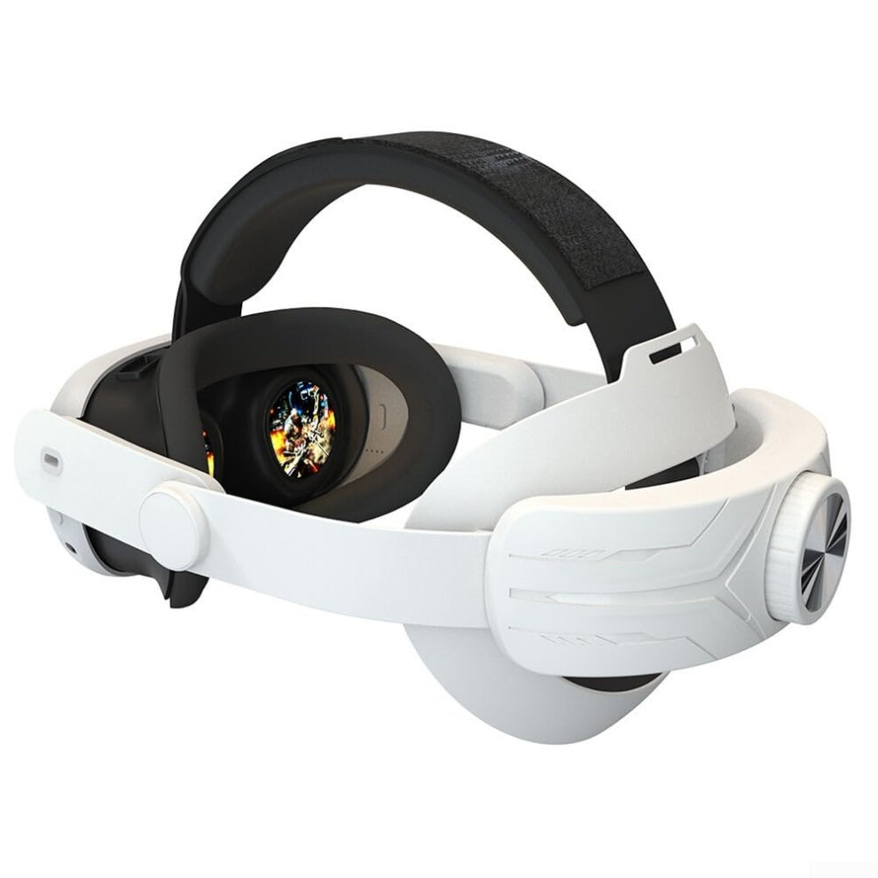 Vr Headband - Engineered For Secure And Comfortable Fit, Compatible With Meta Quest 3S White 9393856653539