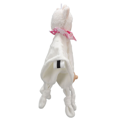 Baby Plush Security Blanket with Pacifier, Soft Sheep, 30cm for 3+ Months 2