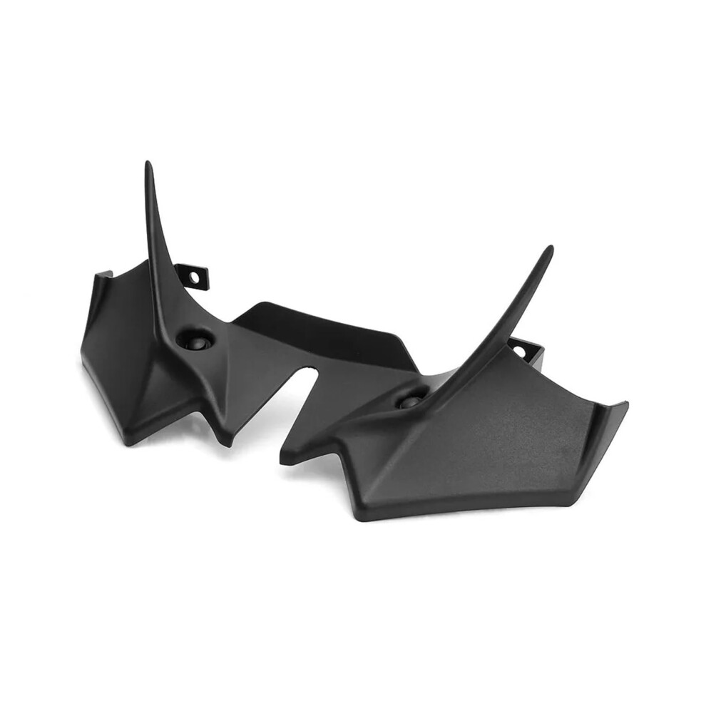 Motorcycle Spoiler For Kawasaki Z650 2021-2025 Front Fairing Winglet Aerodynamic Wing Cover Black 9393856653553