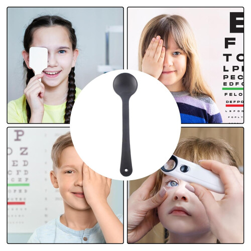 Occluder For Eye Exams, Eye Exam Tool, Ophthalmology Occluder For Measurement Testing, Adjustable Size, Plastic 2