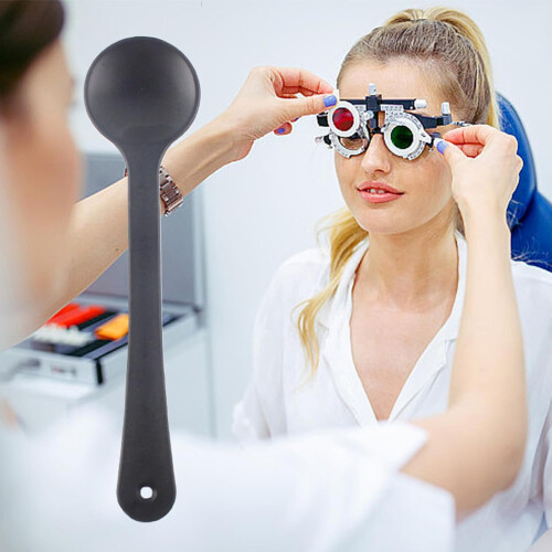 Occluder For Eye Exams, Eye Exam Tool, Ophthalmology Occluder For Measurement Testing, Adjustable Size, Plastic 1