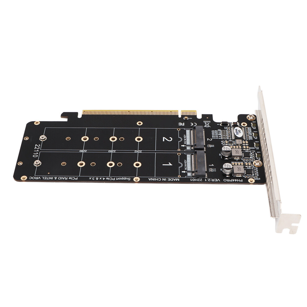 Pcie X16 To M.2 M Key Expansion Card For Nvme Ssds 4X32gbps 8421356194205