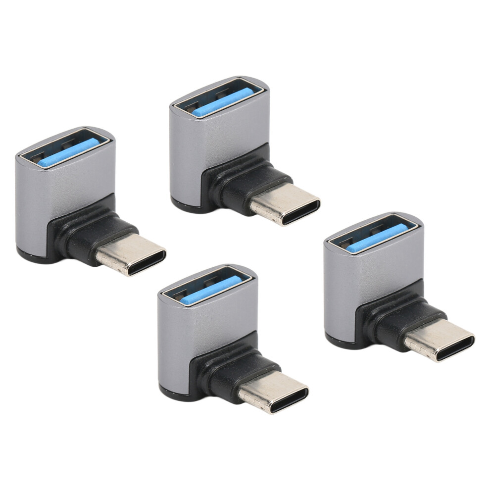 4pcs 90 Degree USB C to USB Adapter 10Gbps High Speed Female to Type C Male-image-OPC-PMGH5SC-NEW