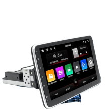 10.1-Inch Android 13 Car Multimedia Player with 1DIN Adjustable Rotatable Screen, 2G RAM, 64G Storage, Wireless CarPlay & Android Auto